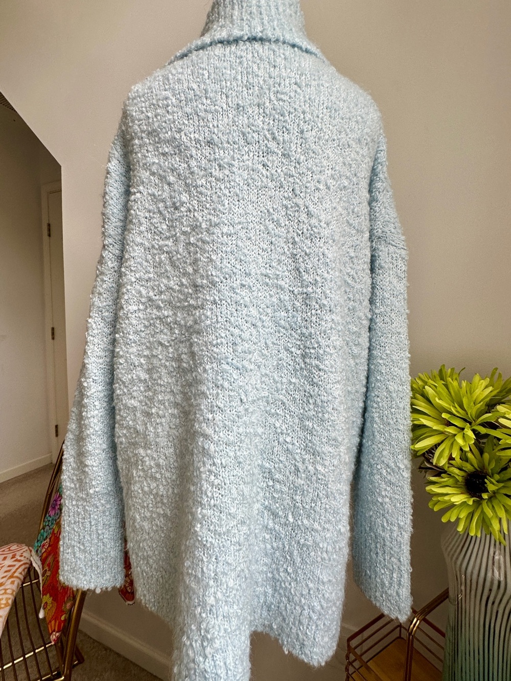 Lou & Grey Cozy Bouclé Sweater - 🩵🩵Icey Blue - Picture 5 of 10